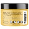 Turmeric Body Scrub with Collagen & Coconut Oil, Exfoliate Hydrate & Polish Skin, Unscented, Pure Biology, 12oz - 2 of 4