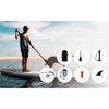 VisioGear 11' Stand Up Paddle Board with Accessories and Backpack, Brown, 132"*33"*6" - 4 of 4