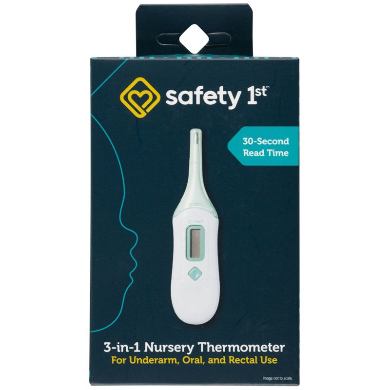 Safety 1st 3-in-1 Nursery Thermometer, 1 of 5