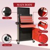 5-Drawer Rolling Tool Chest with Wheels, Detachable Cabinet Storage Tool Box with Drawers, Metal Tool Cart with Toolbox for Garage Workshop Warehouse - 2 of 3
