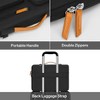 Hachikiko 360 Protective 15-15.6 Inch Laptop Shoulder Bag - Side Open Messenger Bag with 4 Zipper Pockets - 4 of 4