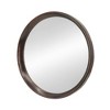 20x1.5"Transitional Decor Style Mango Wood Wall Mirror Wall Decor with Frame of Solid Mango Wood for Bathroom - 3 of 4