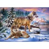 500 Piece Jigsaw Puzzle, Wolfish Wonderland, Winter scenery, Animal Puzzle, Adult Puzzles, Castorland B-53049 - 2 of 4
