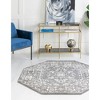Unique Loom Boston Collection Area Rug - Medallion - 3 of 4