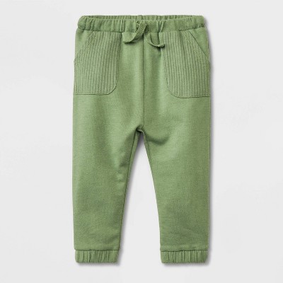 Baby Boys' Knit Jogger Pants - Cat & Jack™ Green 6-9M