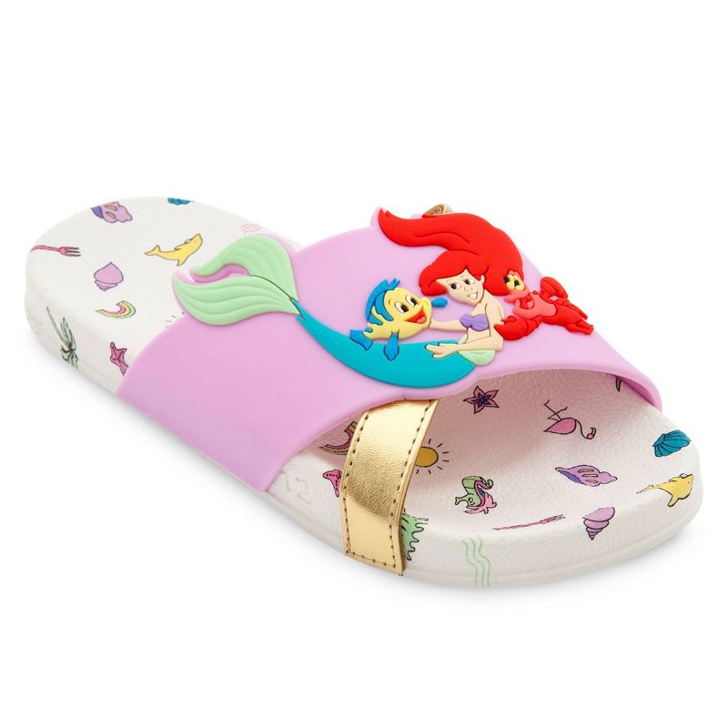 Girls&#39; The Little Mermaid Slide Sandals - Disney Store, 3 of 5
