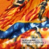 Boersma Basketball Bedding for Boys or Girls, 3D Shooting a Basketball, Red Flames and Blue Water, 3 Piece Sports Duvet Cover (Twin) - 2 of 4