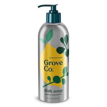 Grove Co. Lemon & Eucalyptus Dish Soap - 16 fl oz