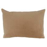 Pinsonic Velvet Design Poly-Filled Throw Pillow - Saro Lifestyle