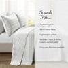 All Season Cotton Geo Reversible Quilt Bedding Set - 4 of 4