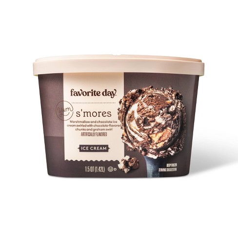 S'mores Ice Cream - 1.5qt - Favorite Day™ : Target