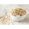Organic Omega-3 Seeds Mix with Flax, Chia and Sesame, X Pounds - A Blend of Non-GMO Whole Seeds, Raw, Kosher, Vegan, Bulk. - 4 of 4
