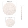 Unique Bargains House Indoor Gardening Plant Mat 4 Pcs - 2 of 4