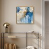 Art Remedy Head in the Clouds Blue Abstract Wall Art Framed - 2 of 4