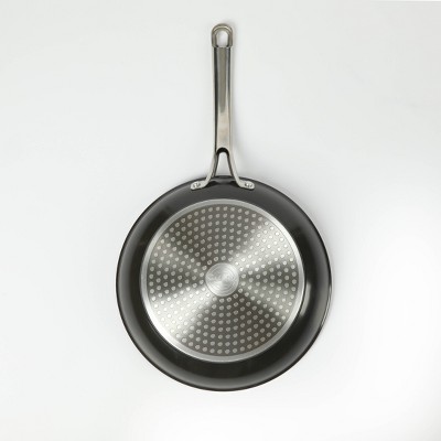 10-Piece Black Nonstick Aluminum Cookware Set with Glass Lids