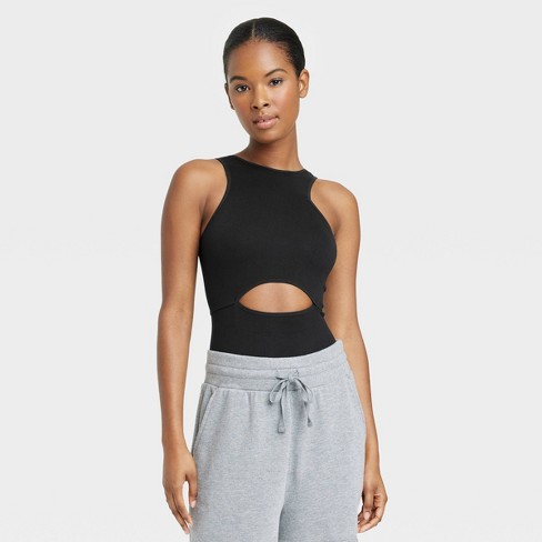 Seamless cut-out crop top - Women's Tops and Bodysuits