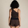 Lands' End Women's 3" Pinchless Flutter Swim Short with Panty - 2 of 4