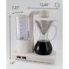 WILLOW Kitchen Pour Over Coffee Maker White - 3 of 4