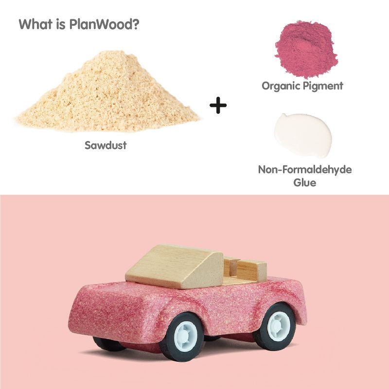 Plantoys| Pink Sports Car, 5 of 6