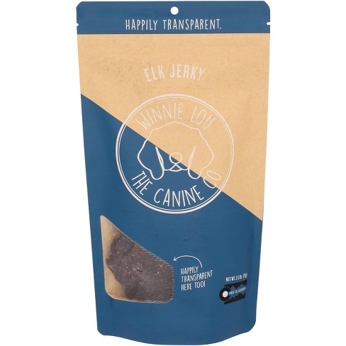 Winnie Lou The Canine Co Elk Jerky - Case of 6 - 2.5 oz - image 1 of 1