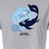 Women's - Avatar: The Last Airbender - Moon and Ocean Spirit Koi Cropped Graphic T-Shirt - 2 of 4