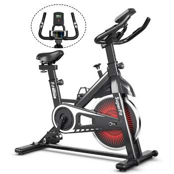 Home Gym Exercise Spinning Bike, Stationary Indoor Cycling with Pluse and  LCD Monitor