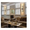 KAISITE LED Dimmable Crystal Wall Sconce Black Flush Mount Wall Lamp - 4 of 4
