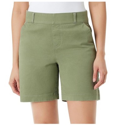 Gloria Vanderbilt Womens Shape Effect Casual Bermuda Shorts