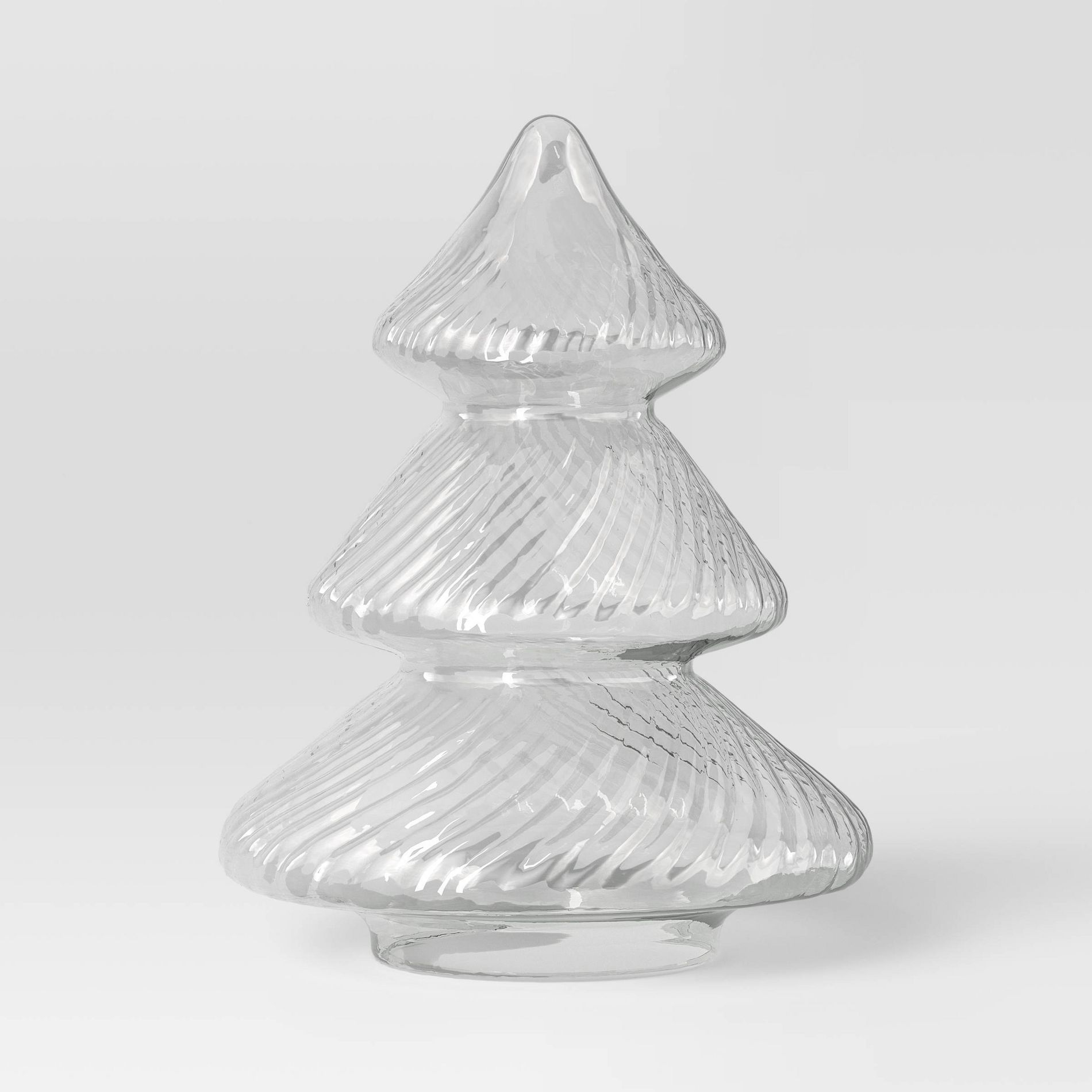 Large Glass Christmas Tree Clear - Threshold™