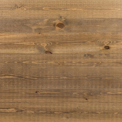 Antique Rustic Solid Pine Rectangular Farmhouse Dining Table