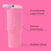 HydroJug Sport - Stainless Steel Tumbler with Straw, Vacuum Insulated, Leakproof Water Bottle, Ergonomic Design, Dishwasher Safe - 2 of 4