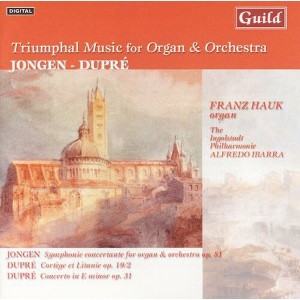 Jongen & Dupre & Hauk & Ibarra & Ingolstadt Phil - Triumphal Music for Organ & Orchestra (CD) - 1 of 1
