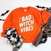 Simply Sage Market Women's Graphic Sweatshirt Bad Witch Vibes Moon - 3 of 4