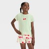 Girls' 2pc Short Sleeve Pajama Set - Cat & Jack™ - 3 of 4