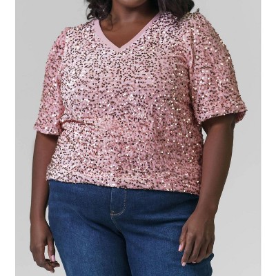 Women's WEVANNA SPARKLING SEQUIN TOP - JOH