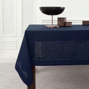 Solino Home Linen Tablecloth | Classic Hemstitch - 1 of 4
