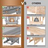Adirondack Chair - HDPE Weather Resistant, No Tools and Hardware Required 5-Minute Assembly, Patio, Firepit or Lawn Chairs, Gray - 4 of 4