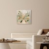 Art Remedy Sage Butterfly Colorful buterfly and flowers wall art Unframed - 2 of 4