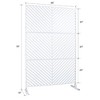 PAGED Patio Privacy Screen, Fence Privacy Screen, Outdoor Privacy Screen Freestanding for Lawn Garden Deck Balcony Patio - 3 of 4