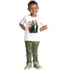 Christmas Gothic Art Xmas Couple Toddler Baby Graphic T Shirt Brisco Brands - 3 of 4