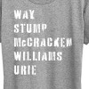 Women's - Instant Message - Emo Band List Short Sleeve Graphic T-Shirt - 2 of 4