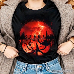 Welcome to the Upside Down T-Shirt, Vintage Horror Halloween Tee | OrnamentallyYou - 1 of 4