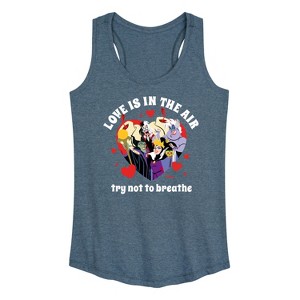 Women's - Disney Villains - Valentine's Day Graphic Racerback Tank - 1 of 4