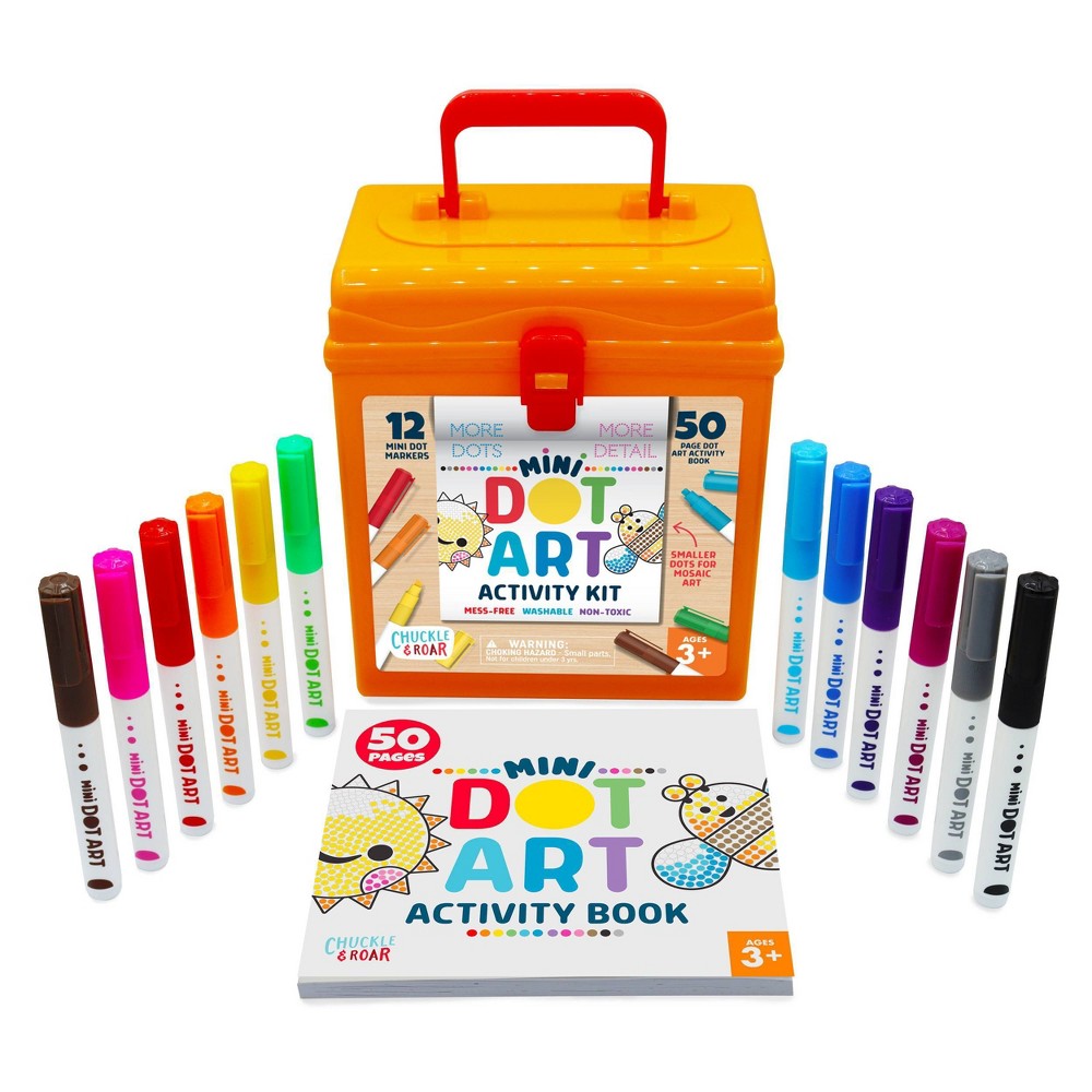 Mini Dot Art Activity Kit - Chuckle & Roar