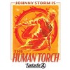 Girls The Fantastic Four: First Steps Johnny the Human Torch T Shirt - 2 of 4