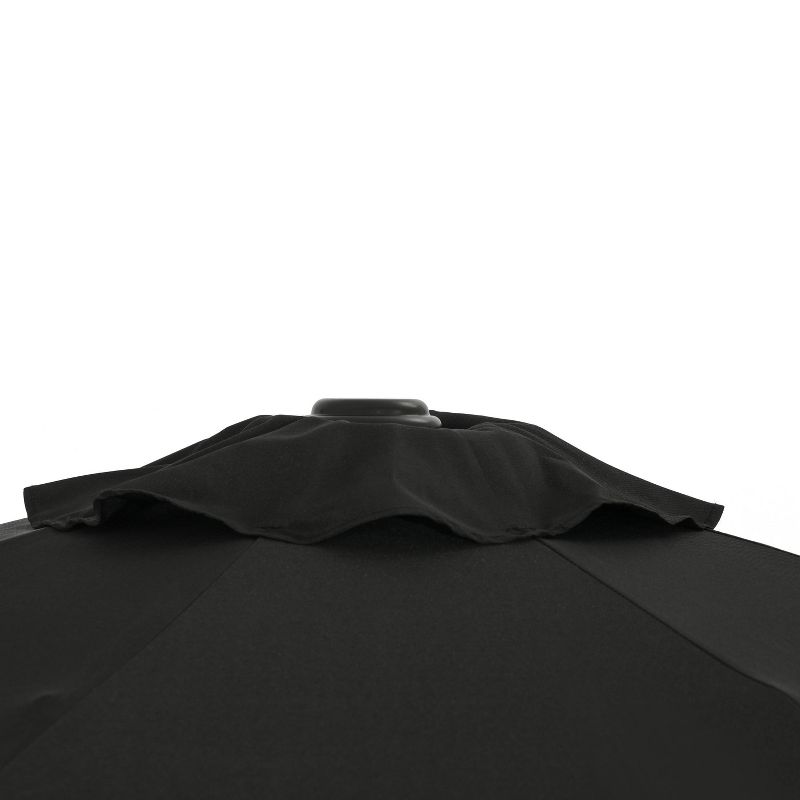 9&#39; x 9&#39; Trinidad II Market Patio Umbrella Black - Island Umbrella, 5 of 10