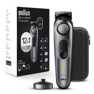 Braun Series 7 AiO7440 Rechargeable 12-in-1 Body, Beard & Hair Trimmer - 1 of 4