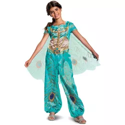 Aladdin Jasmine Teal Classic Child Costume, Medium (7-8)