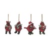 Transpac Resin 3 in. Multicolored Christmas Dressy Cardinal Ornament Set of 4 - 2 of 4