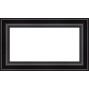 Amanti Art Grand Black Framed Dry Erase Magnetic Board - 1 of 4